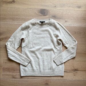 Tahari cashmere Cream Sweater